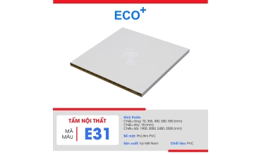 Tấm nội thất ECO+ Màu E31