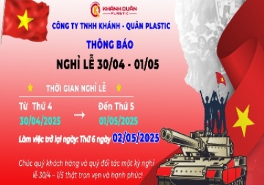Lịch nghỉ Lễ 30/4-1/5/2025